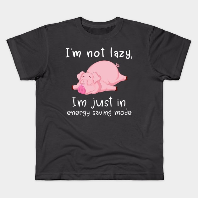 I', just in energy saving mode. Kids T-Shirt by tonydale